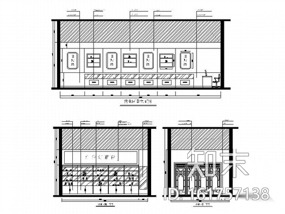 珍珠专卖店设计（含效果图）cad施工图下载【ID:161757138】