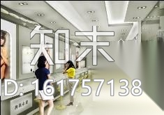 珍珠专卖店设计（含效果图）cad施工图下载【ID:161757138】