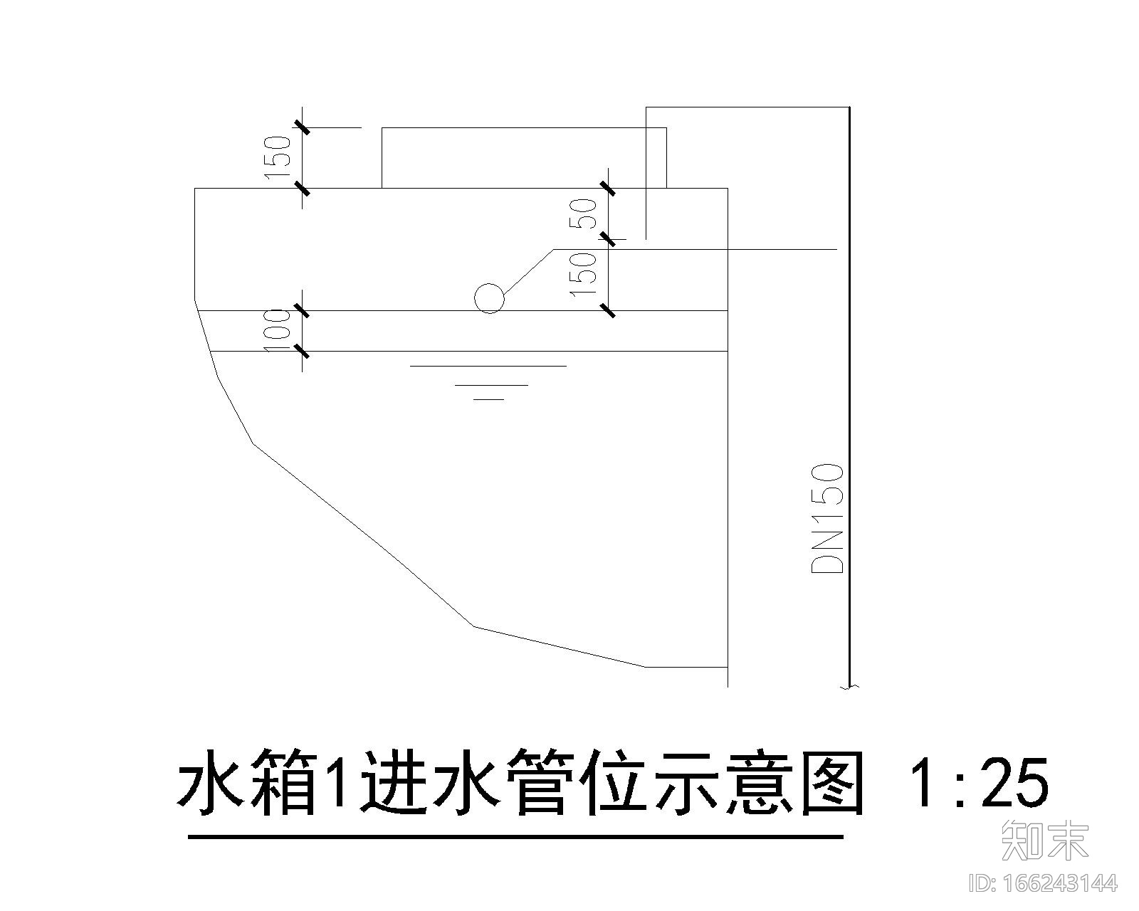 [节点大样图]生活水泵房给排水cad施工图下载【ID:166243144】