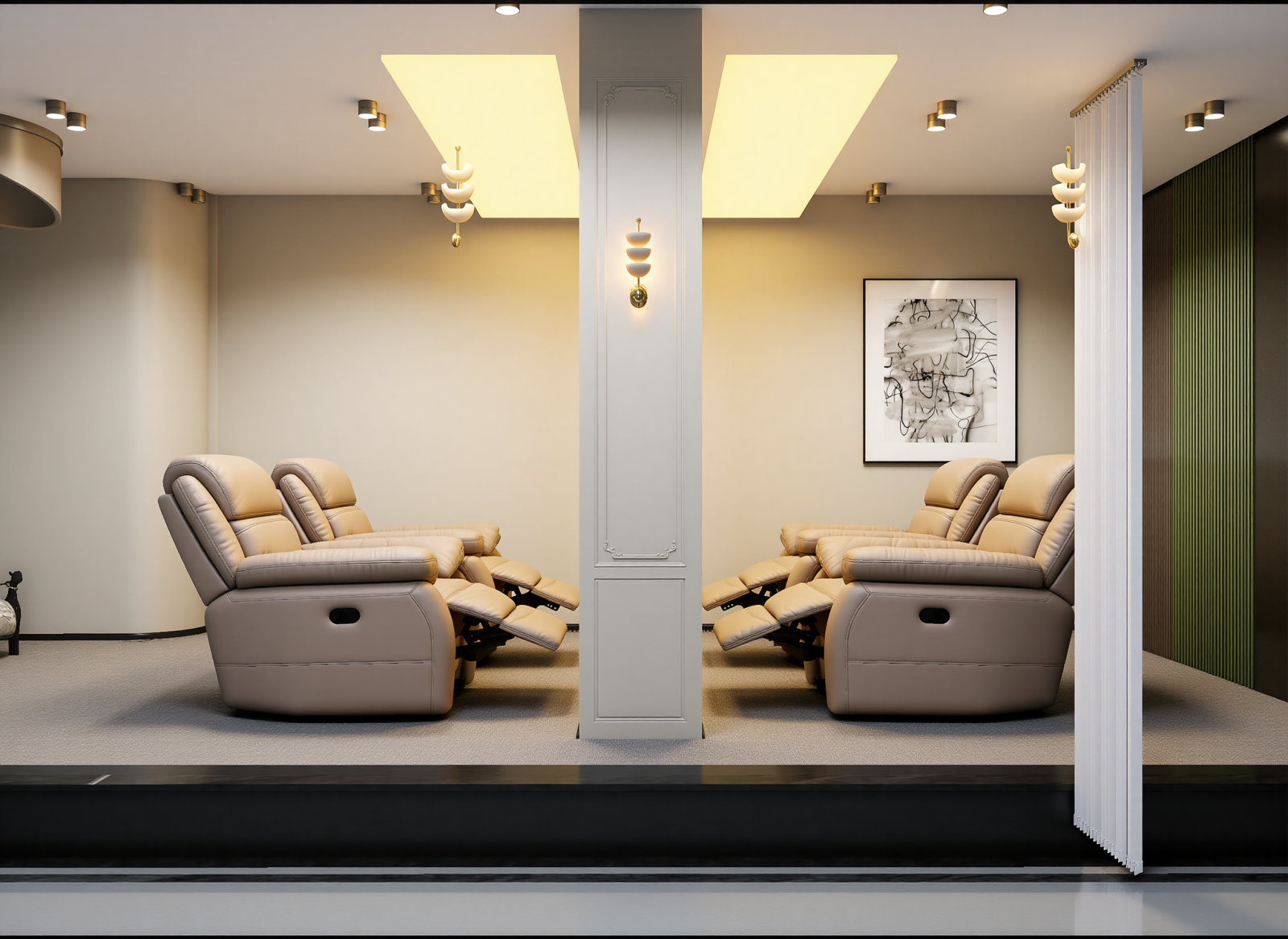 法式家电展厅3D模型下载【ID:1215191349】