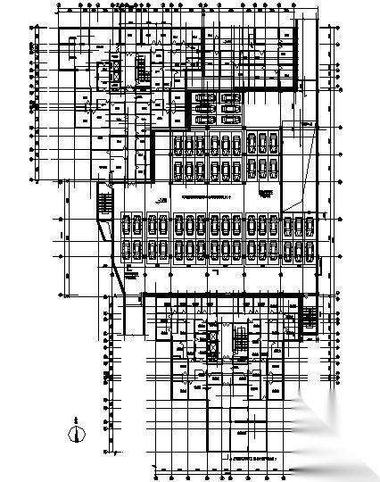 某十七层文教大院住宅楼建筑方案图cad施工图下载【ID:150022182】