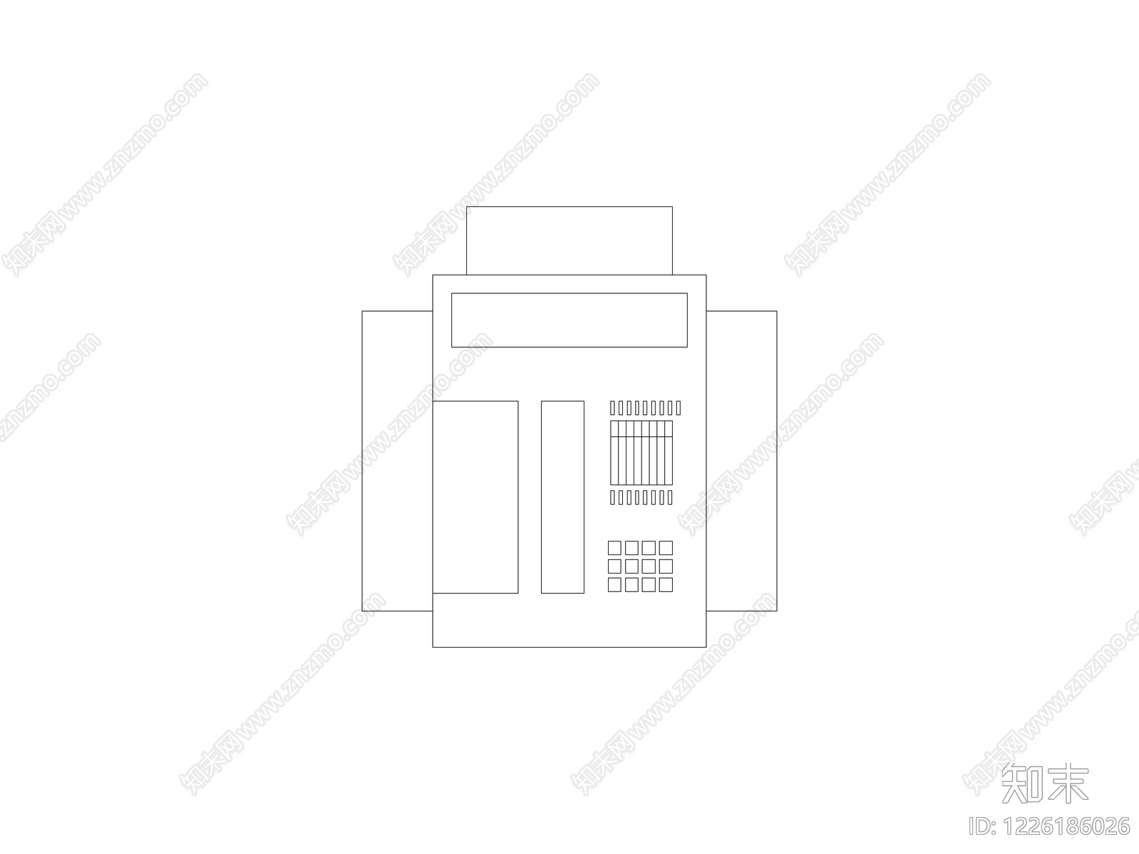 柜子cad施工图下载【ID:1226186026】