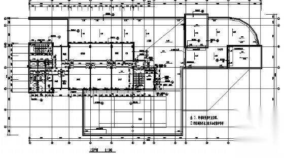 某十层银行办公楼建筑方案图cad施工图下载【ID:151421141】