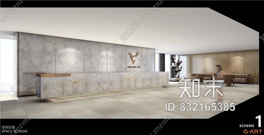 集艾G&A设计徐汇万科中心二期办公样板间|CAD施工图&汇报文件施工图下载【ID:832165385】