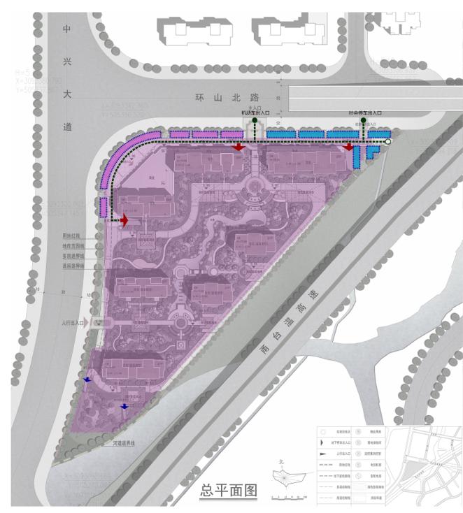 [福建]高层简约欧式风格坡屋顶造型住宅建筑设计方案文本cad施工图下载【ID:166704185】