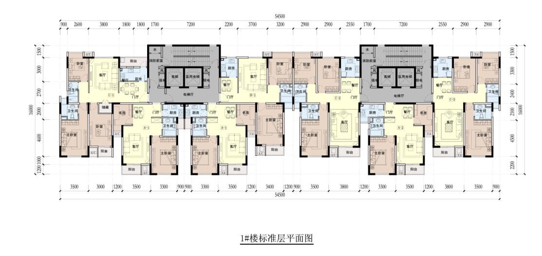 [福建]高层简约欧式风格坡屋顶造型住宅建筑设计方案文本cad施工图下载【ID:166704185】