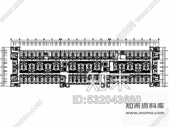 施工图山东某奢华五星级大酒店客房区施工图cad施工图下载【ID:532043680】