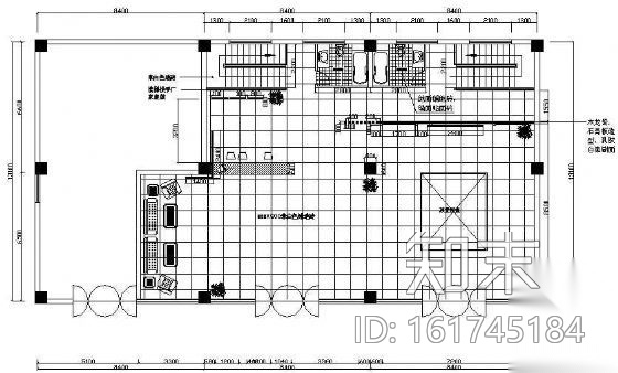 某售楼中心装修图cad施工图下载【ID:161745184】