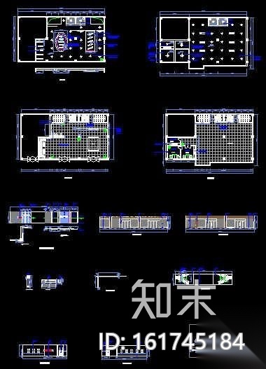 某售楼中心装修图cad施工图下载【ID:161745184】