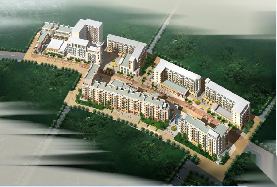 成都万科城市花园建筑方案文本及CAD扩初施工图下载【ID:151560181】