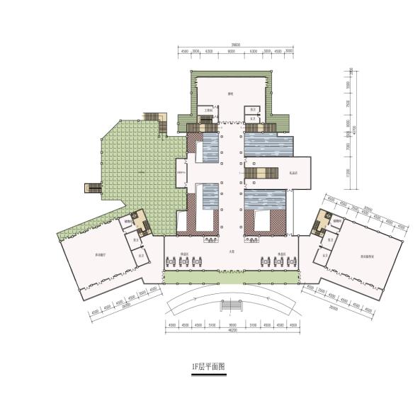 [山西]多层中式风格旅游度假型山地公寓建筑设计方案文本cad施工图下载【ID:166331196】