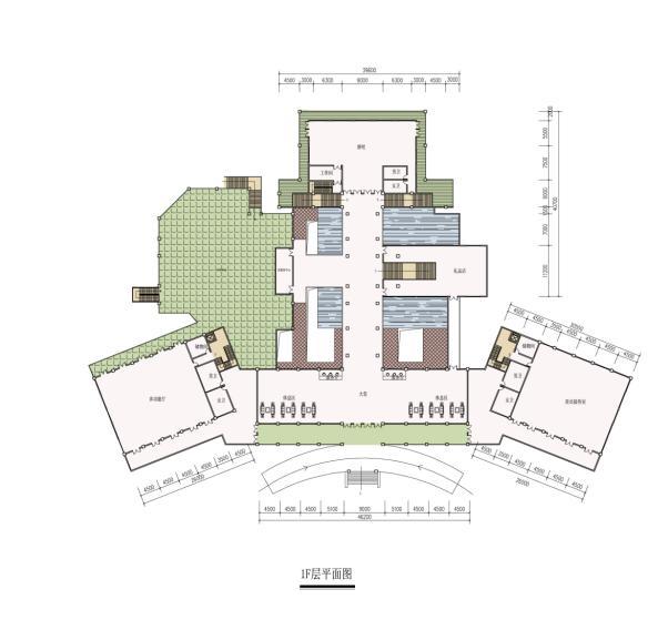 [山西]多层中式风格旅游度假型山地公寓建筑设计方案文本cad施工图下载【ID:149776166】