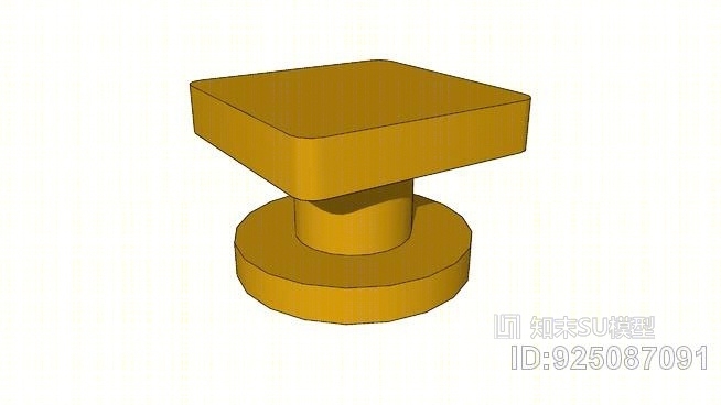 橱柜把手SU模型下载【ID:925087091】