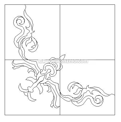 雕花cad施工图下载【ID:182615110】