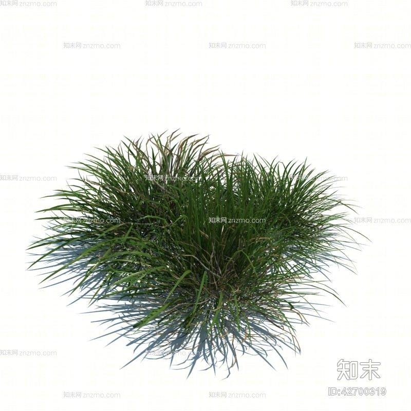 绿色草3D模型下载【ID:42700319】