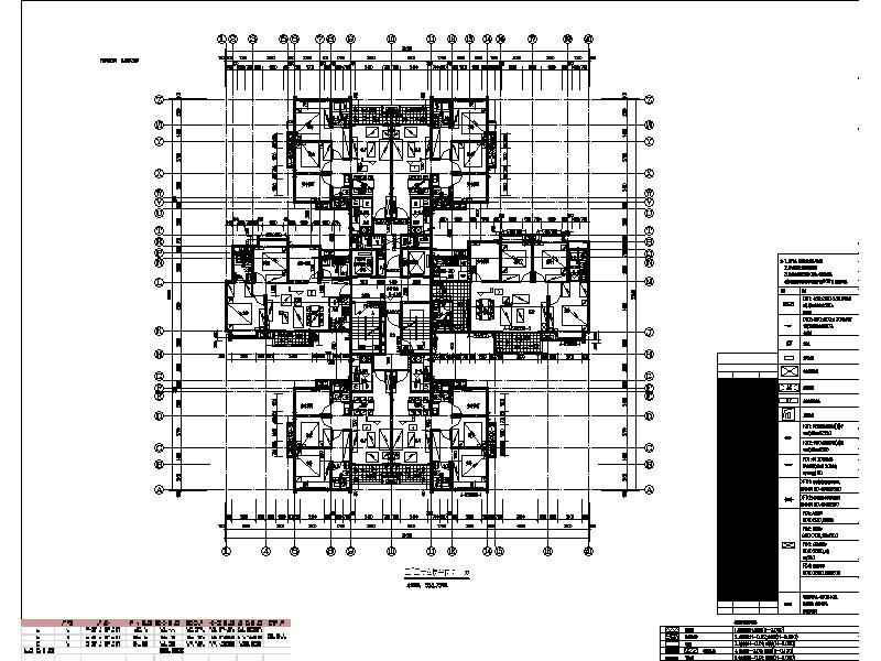 [广东]知名地产高层住宅楼设计方案模板（带CAD图纸及模...施工图下载【ID:149875151】