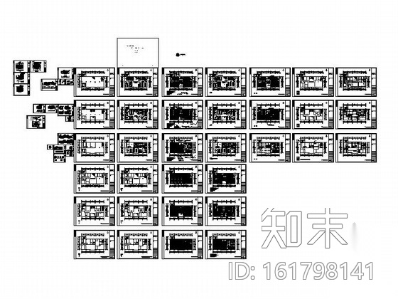 [江苏]三层科技公司办公楼室内装修图施工图下载【ID:161798141】