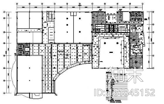 某开发区管委会办公楼第一标段施工图cad施工图下载【ID:161845152】