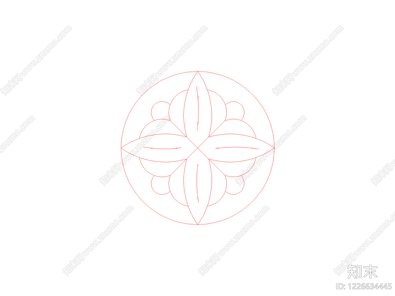 标识标牌构件cad施工图下载【ID:1226634445】
