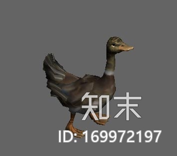 游戏鸭子的模型CG模型下载【ID:169972197】