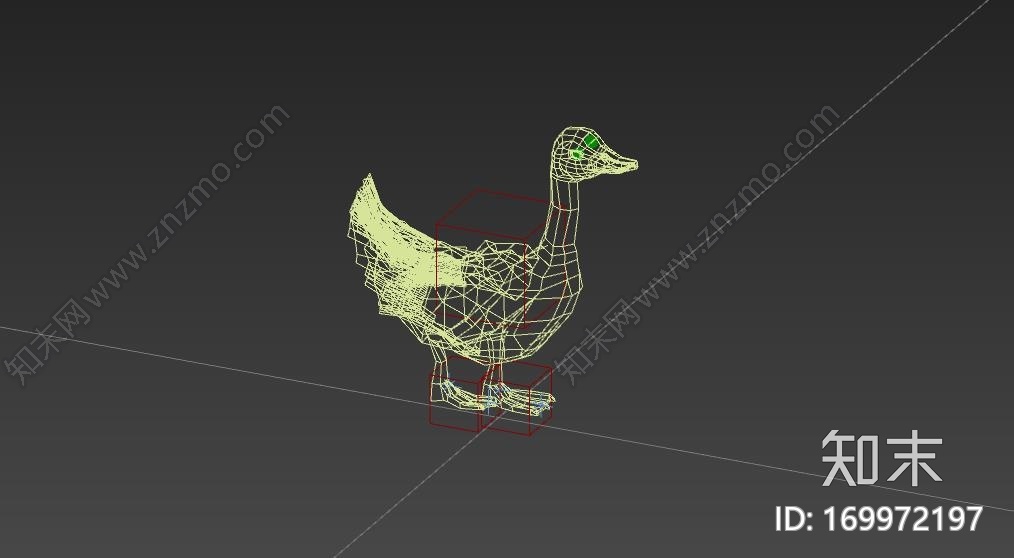 游戏鸭子的模型CG模型下载【ID:169972197】