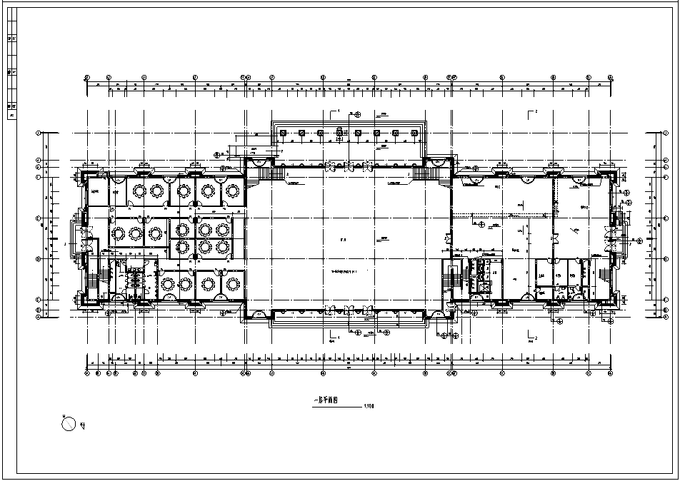 3层欧式酒店建筑设计方案CAD施工图cad施工图下载【ID:151523199】