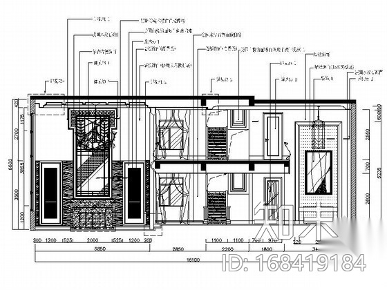 [大连]田园精致三层别墅室内装修图（含实景）cad施工图下载【ID:168419184】