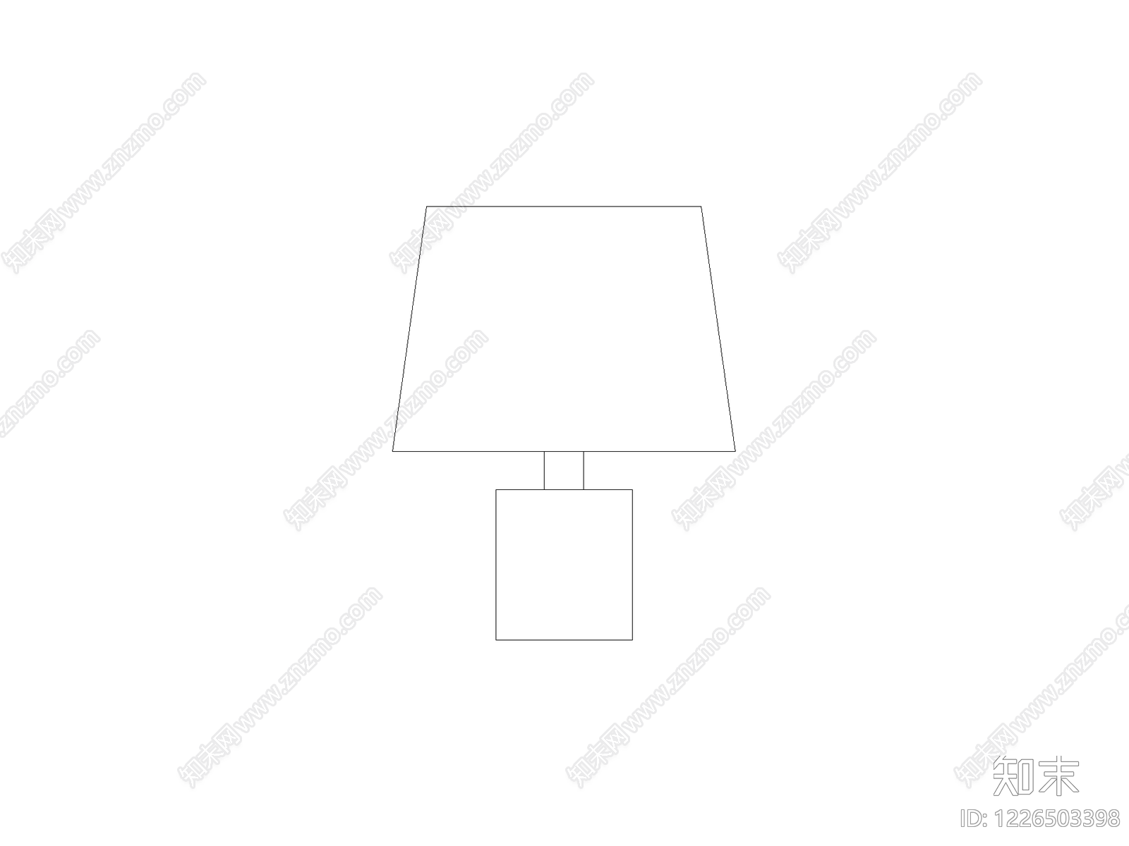 灯具图块cad施工图下载【ID:1226503398】