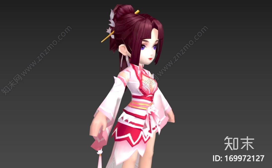 卡通q角色CG模型下载【ID:169972127】