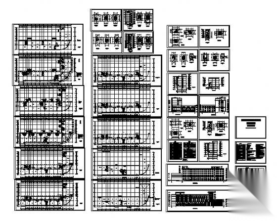 某白银二层商务综合楼建筑施工图cad施工图下载【ID:151434190】