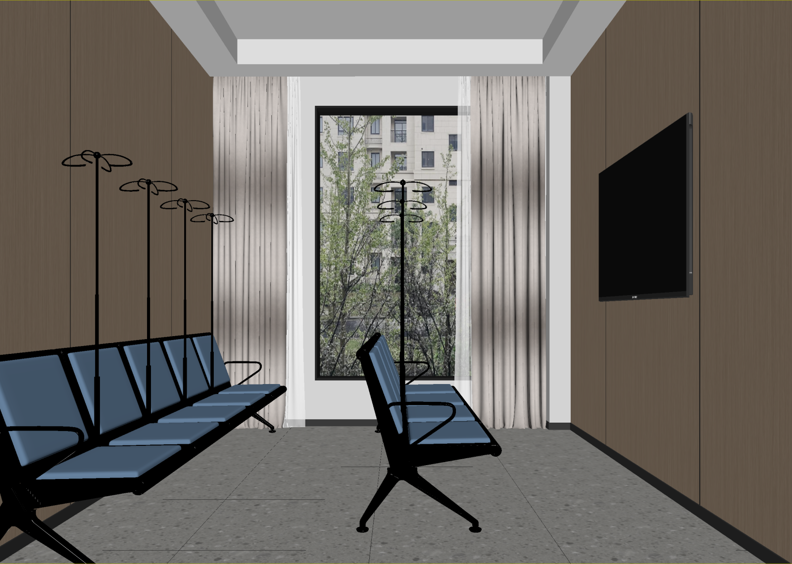 现代接待室3D模型下载【ID:1214279101】