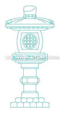 户外灯cad施工图下载【ID:182614199】