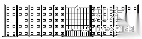 [河南][毕业设计]某职工医院附属医院门诊楼建筑、结构施...cad施工图下载【ID:166849144】