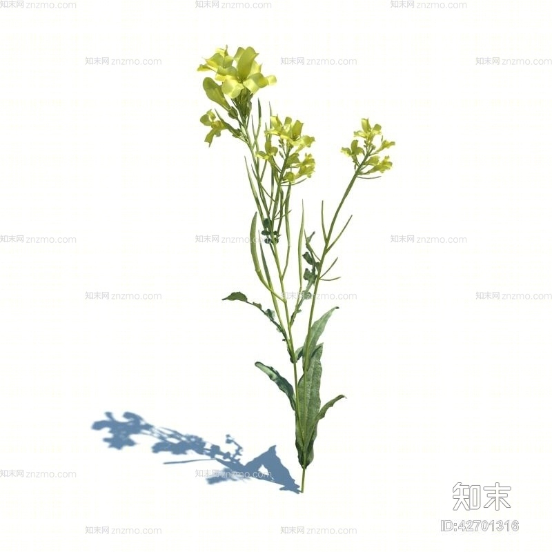 绿色草3D模型下载【ID:42701316】