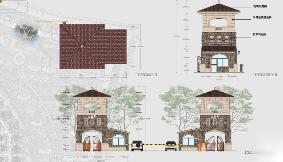 [河南]欧式商业街高层住宅区景观设计方案施工图下载【ID:161065183】