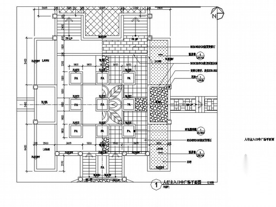 [新余]加州风情生态社区景观园建工程施工图cad施工图下载【ID:161087197】