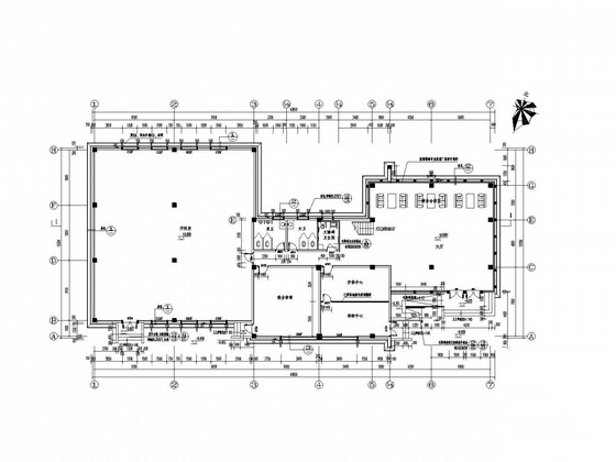 [江西]某小区三层会所建筑结构水电施工图cad施工图下载【ID:167252127】