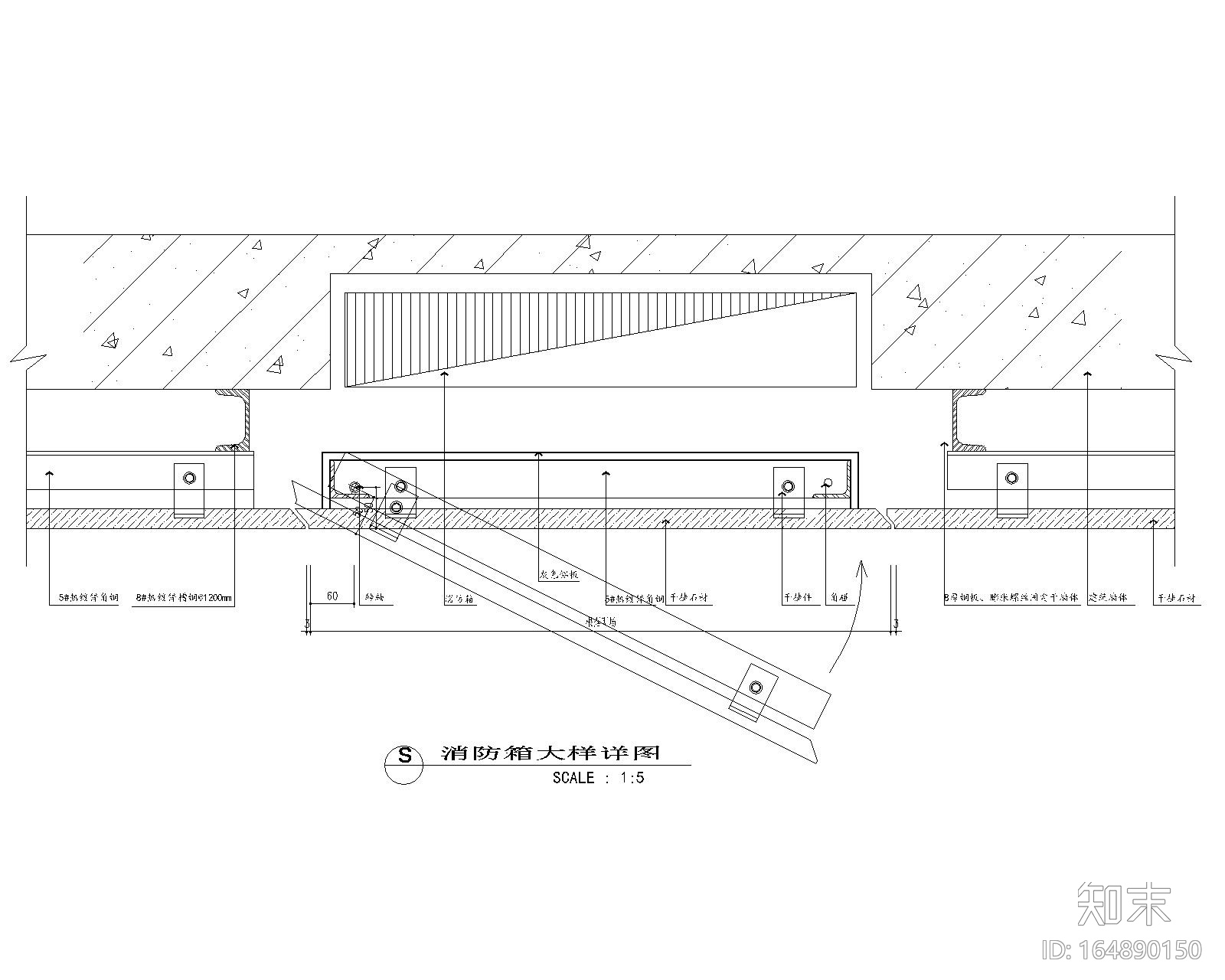 石材暗门cad施工图下载【ID:164890150】