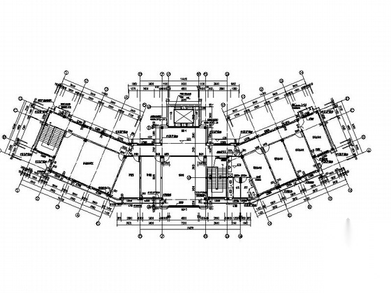 中式风格老年人活动中心建筑施工图cad施工图下载【ID:160733145】