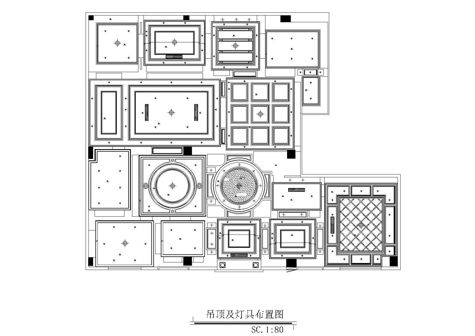 [无锡]图森整体木作-无锡展厅施工图+木饰面深化图纸+...cad施工图下载【ID:160407134】