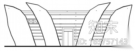 [广东]某城区公共厕所建筑方案图cad施工图下载【ID:165757143】
