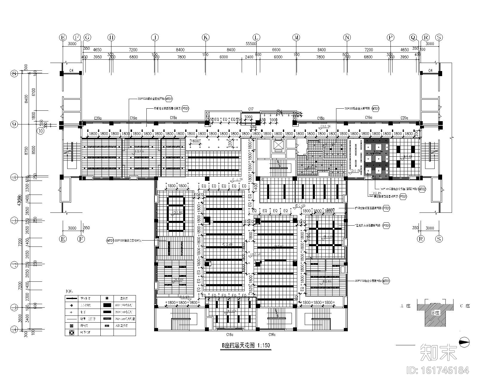 深圳顺章电器有限公司办公空间装修施工图+效果图cad施工图下载【ID:161746184】