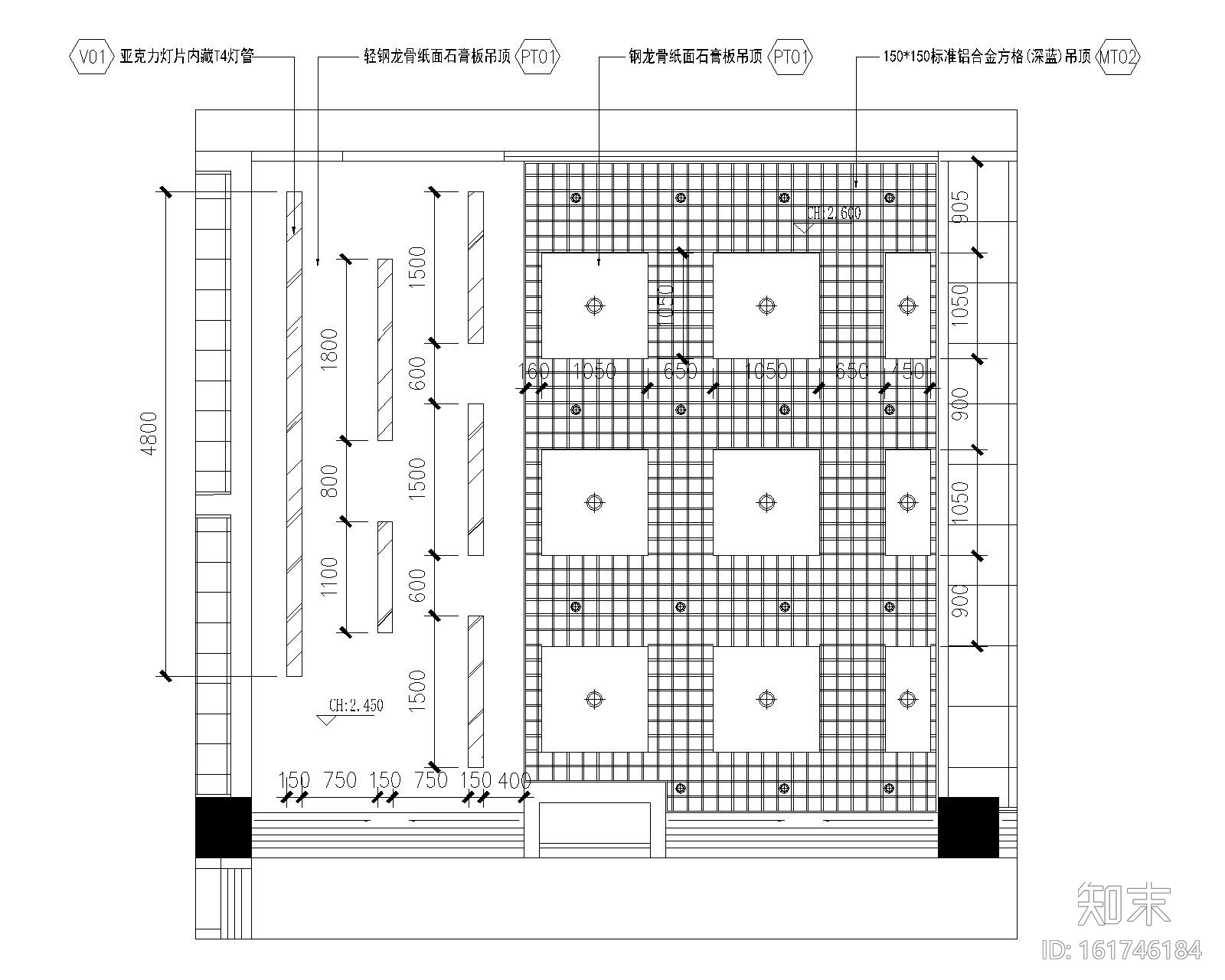 深圳顺章电器有限公司办公空间装修施工图+效果图cad施工图下载【ID:161746184】