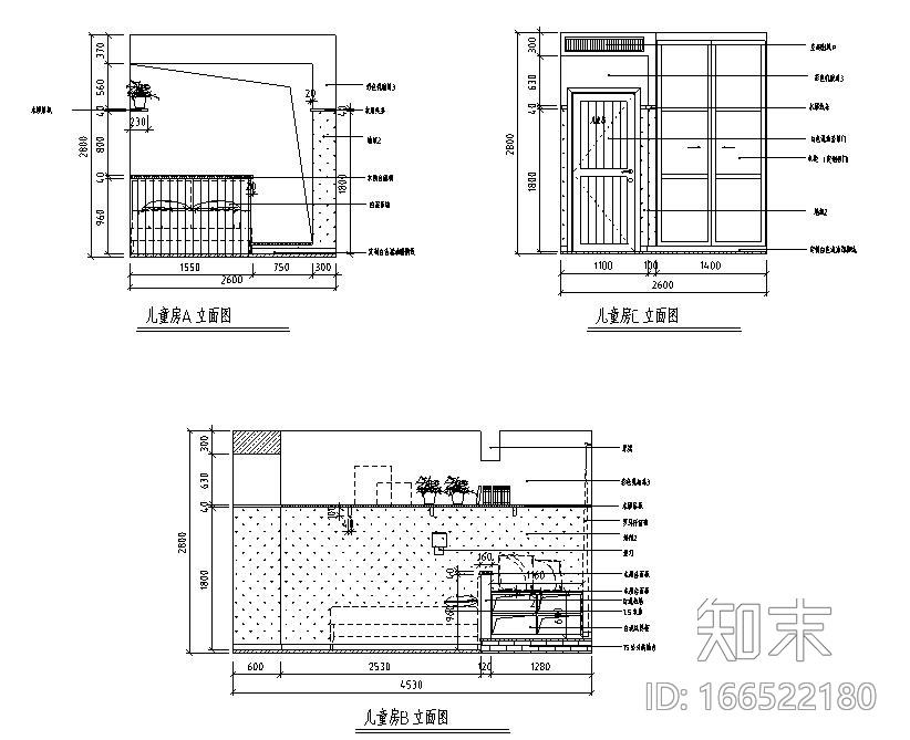 铭筑设计-浙江杭州雅居施工图+效果图施工图下载【ID:166522180】