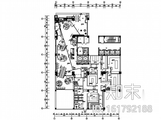 [石家庄]品牌企业集团现代KTV会所装修图（含效果）施工图下载【ID:161792188】