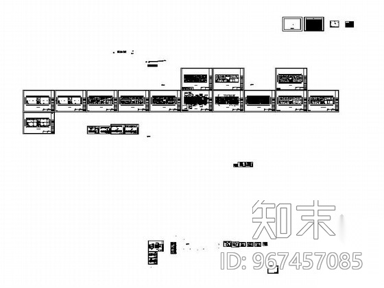 [安徽]某担保有限公司办公空间装修图cad施工图下载【ID:967457085】