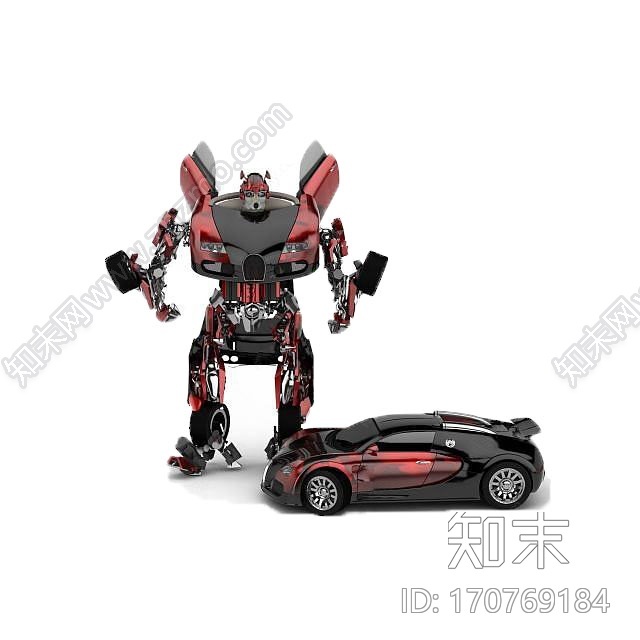 现代3D机器人CG模型下载【ID:170769184】