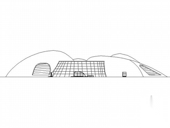 [东莞]某二层科技馆建筑施工图（含效果图）施工图下载【ID:166451199】