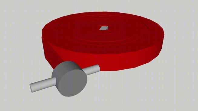 消防水带SU模型下载【ID:730154849】