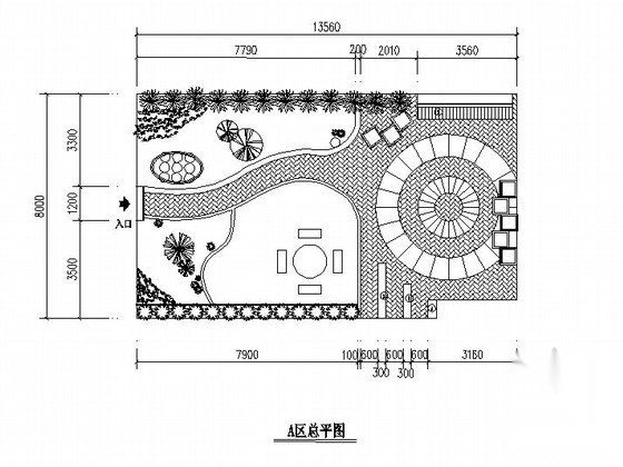 娱乐商业办公环境屋顶绿化工程施工图施工图下载【ID:161015121】